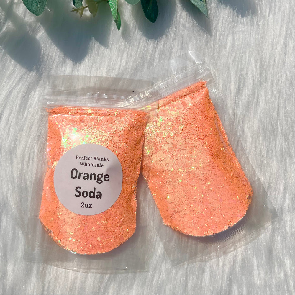 Orange Soda - Chunky Glitter