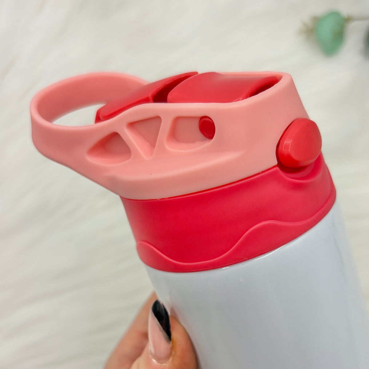 12oz Flip Lid Sublimation Bottle