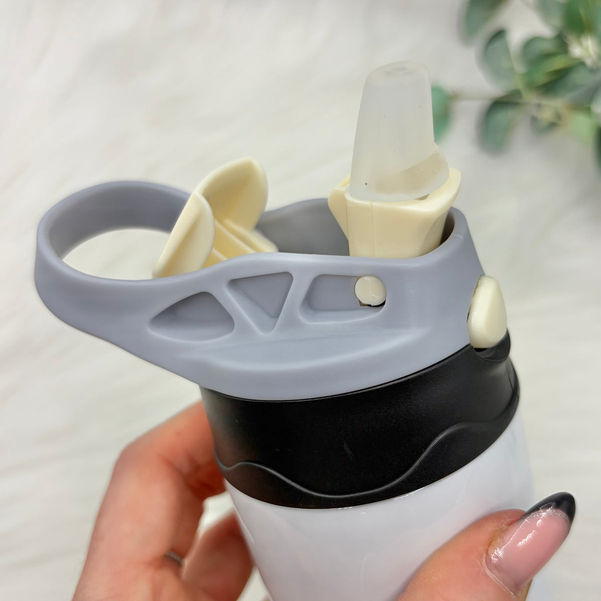 12oz Flip Lid Sublimation Bottle
