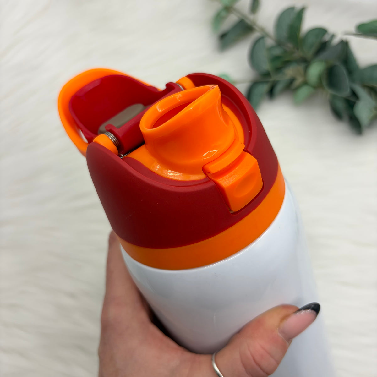 34oz Stainless Steel Sublimation Pop Lid Tumbler