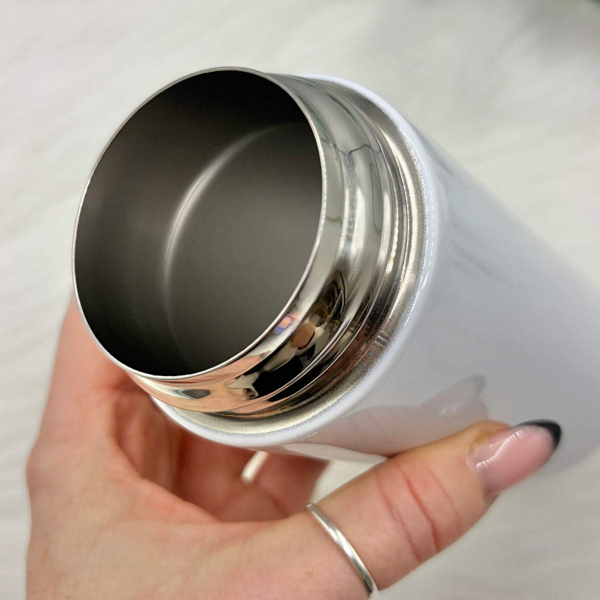 12oz Flip Lid Sublimation Bottle