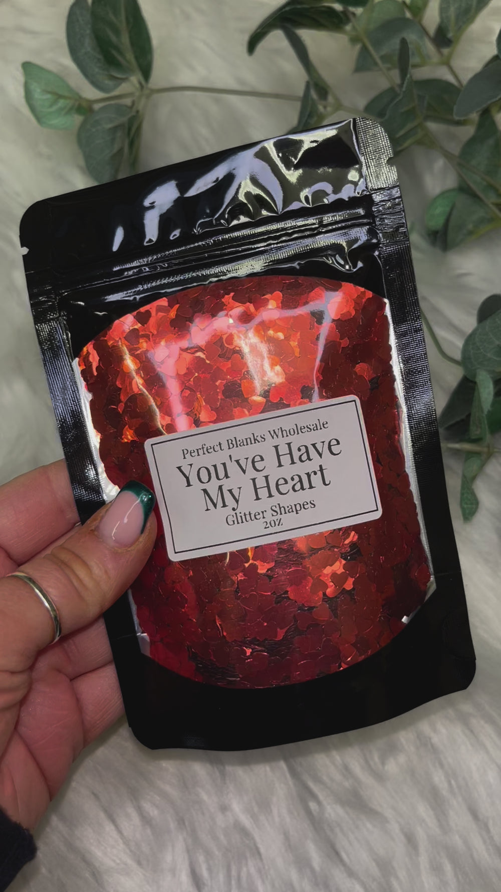 You've Got My Heart - Glitter Shapes