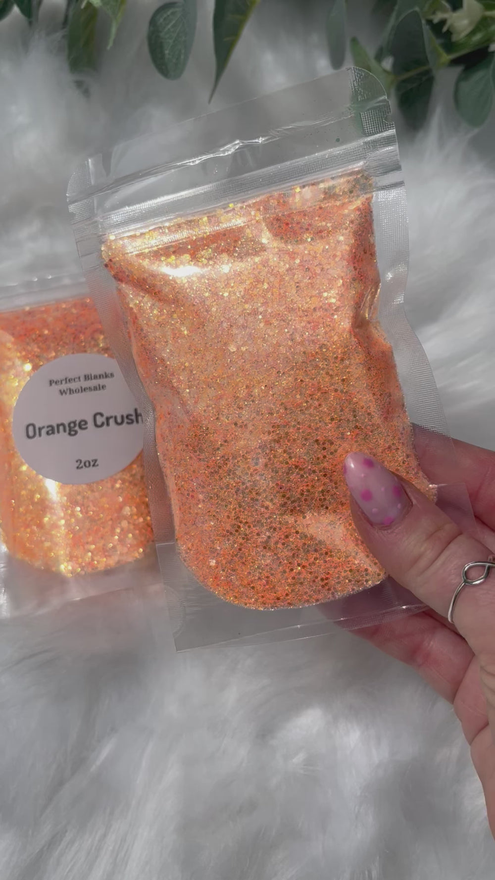 Orange Crush - Chunky Glitter